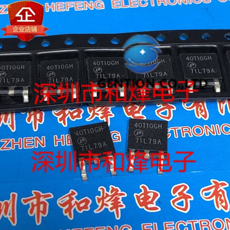 10PCS 40T10GH AP40T10GH TO-252 100V 39A   100% new and original